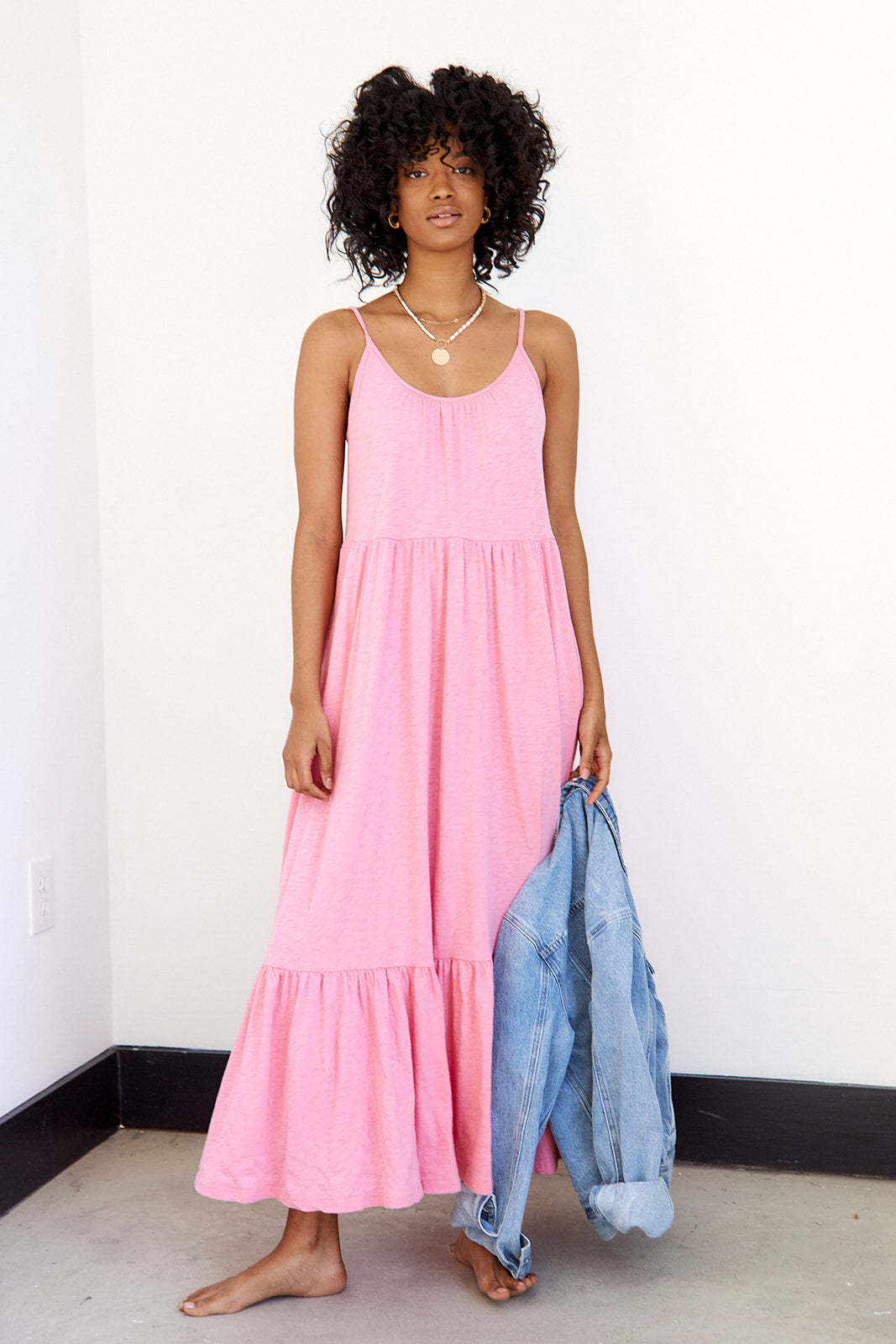 Z Supply Lido Slub Midi Dress - fab'rik