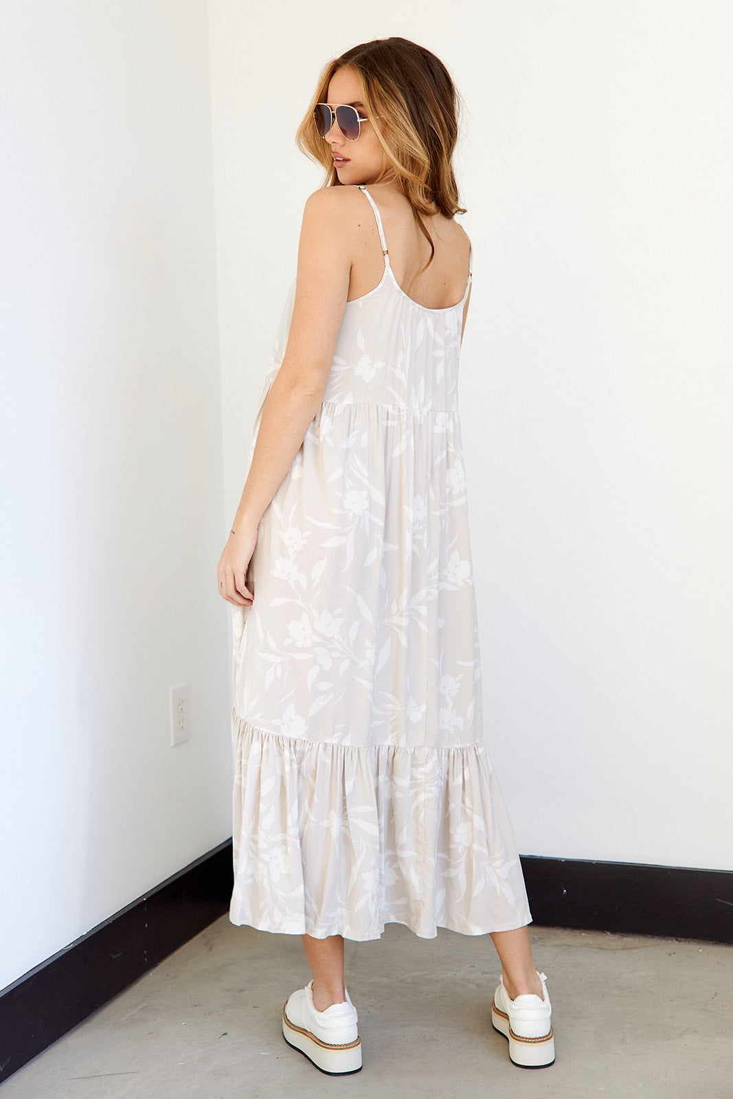 Z Supply Lido Floral Midi Dress - fab'rik