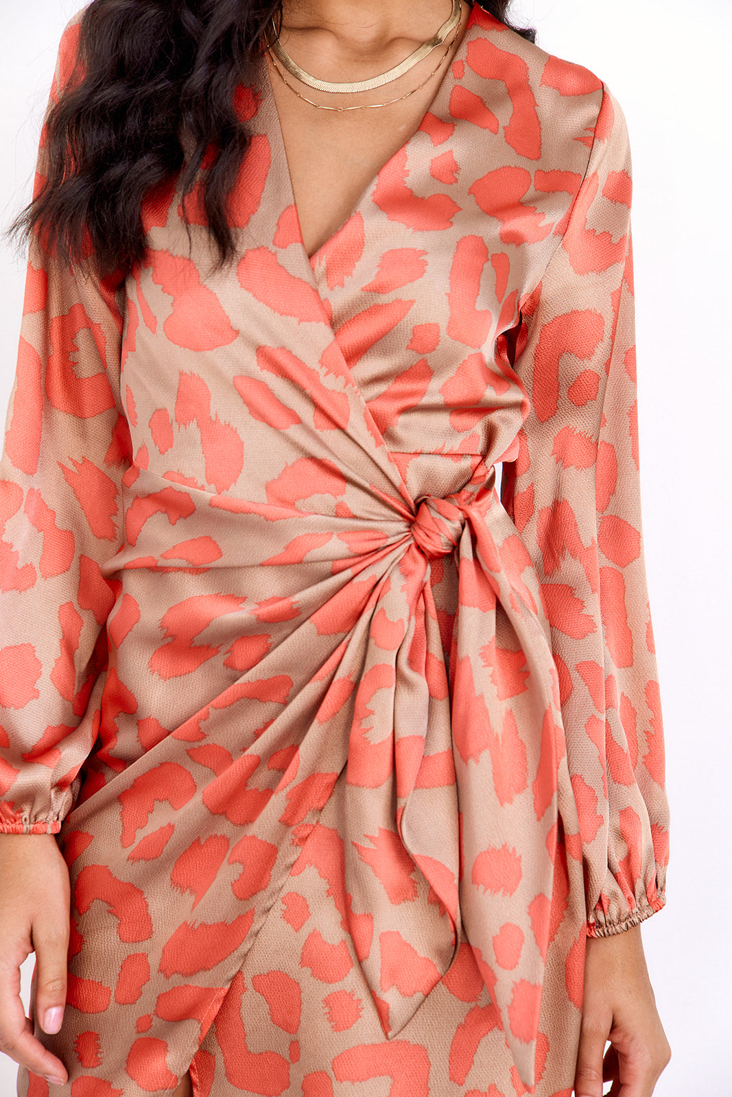 Alana Wrap Midi Shirt Dress - fab'rik