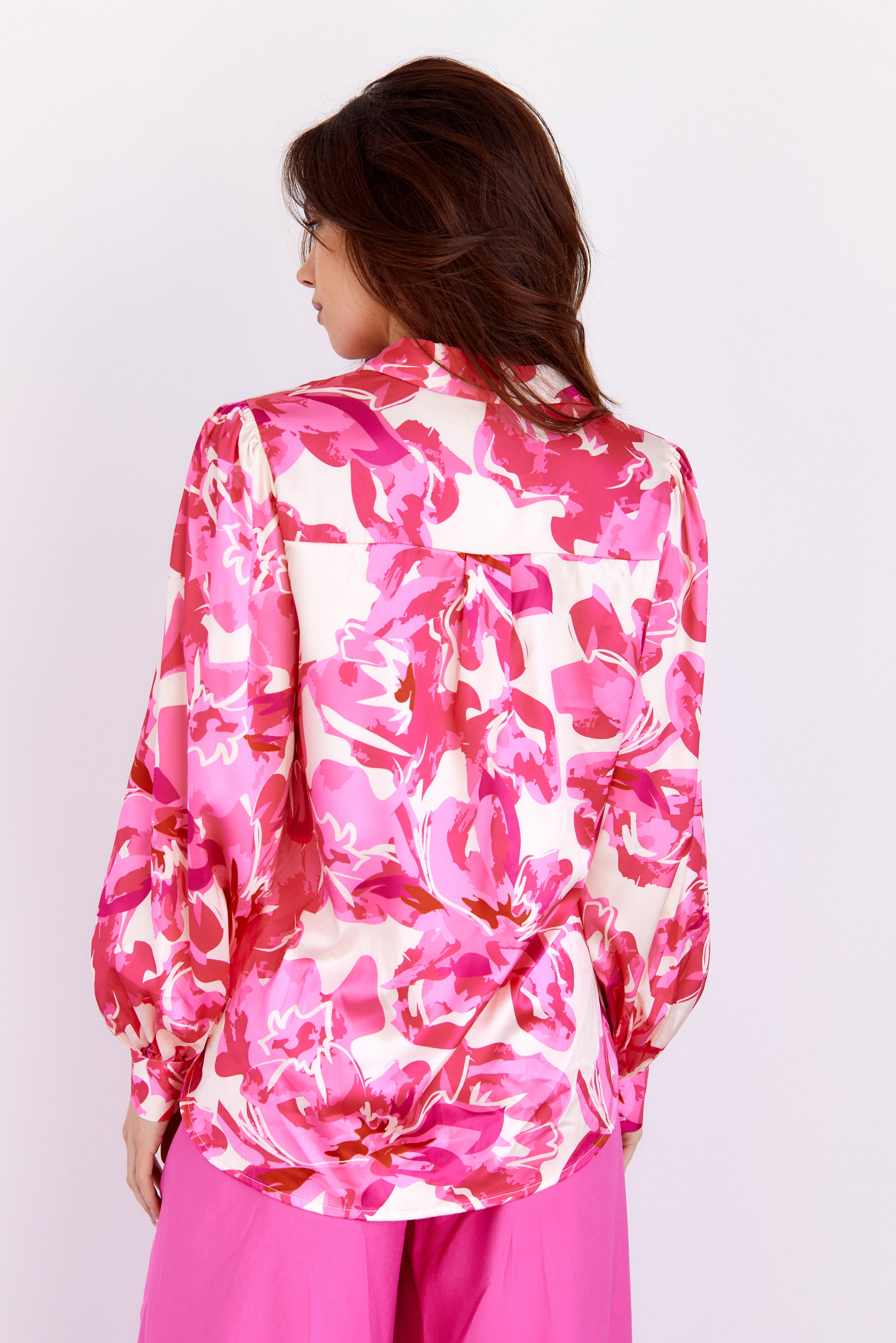 Verona Floral Button Down Blouse - fab'rik
