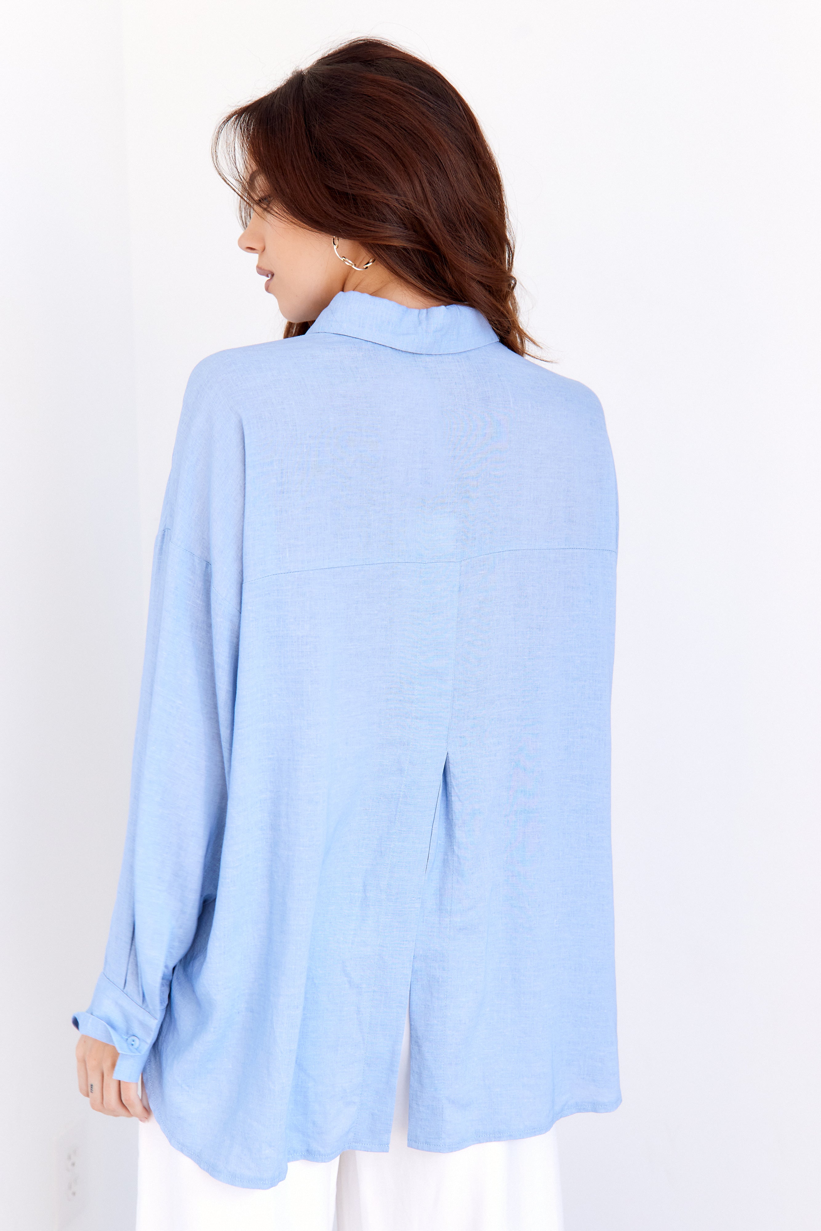 Sammi Loose Fit Button Down Shirt - fab'rik
