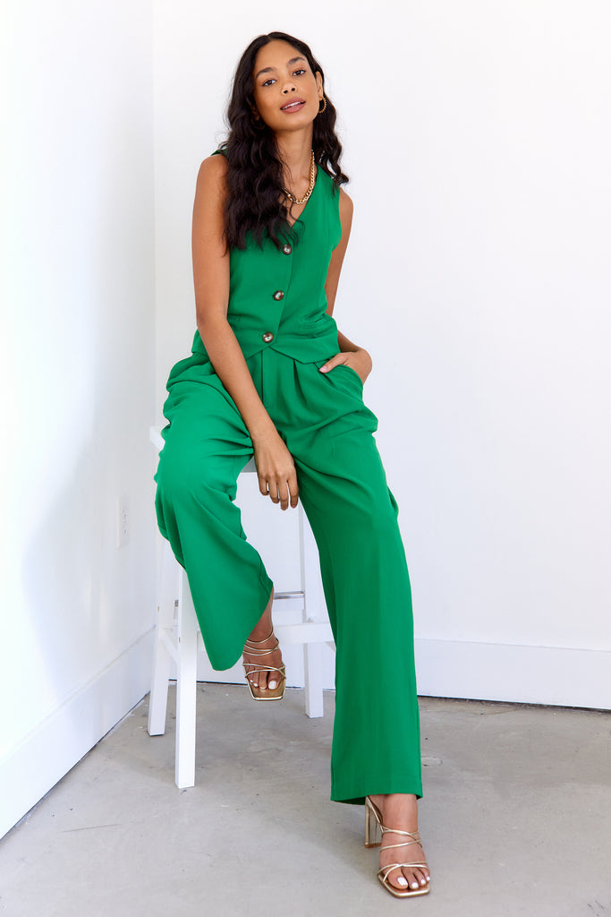 Blair Pleated Trouser Pants - fab'rik