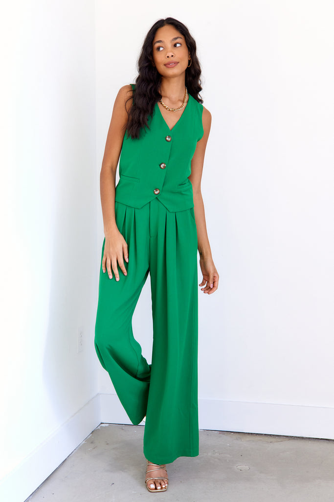 Blair Pleated Trouser Pants - fab'rik