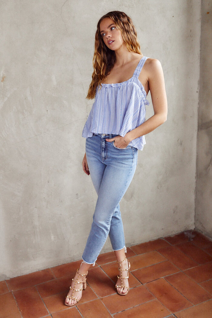 Quinn Cropped Straight Leg Jean - fab'rik