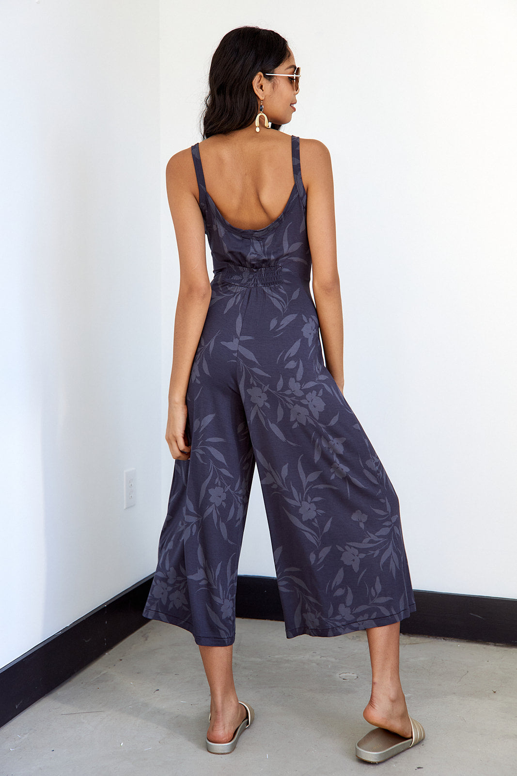 Z Supply Solstice Floral Jumpsuit - fab'rik