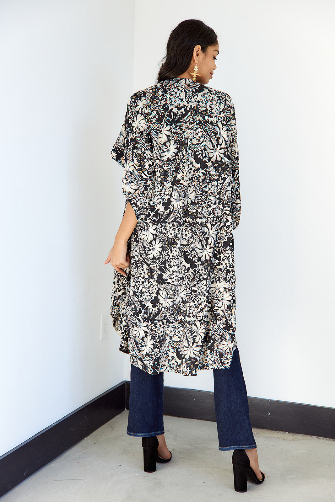 Kiki Kimono Sleeve Duster - fab'rik