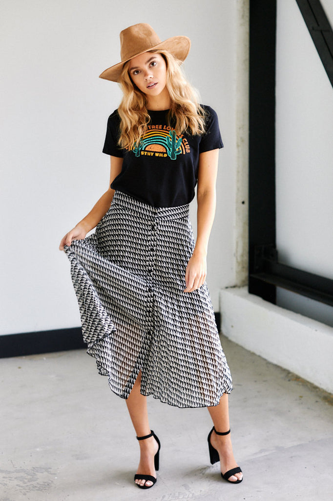 Cactus Lovers Club Graphic Tee - fab'rik