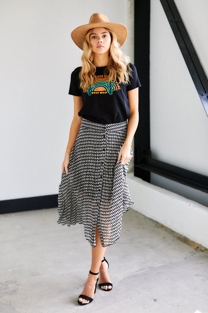 Cactus Lovers Club Graphic Tee - fab'rik