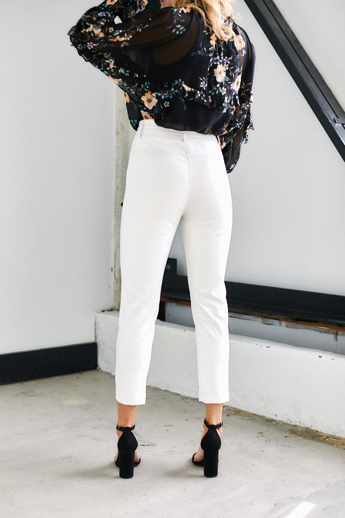 Finley Faux Leather Pant - fab'rik
