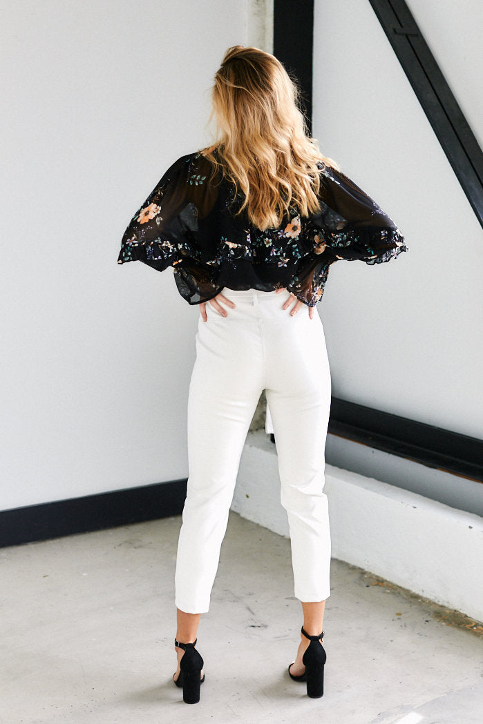 Finley Faux Leather Pant - fab'rik