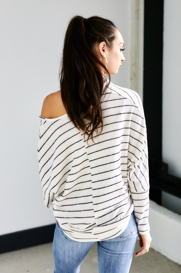 Westin Stripe Long Sleeve Tee - fab'rik