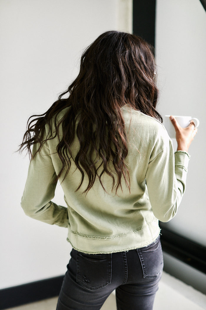 Lennon Distressed Sweatshirt - fab'rik
