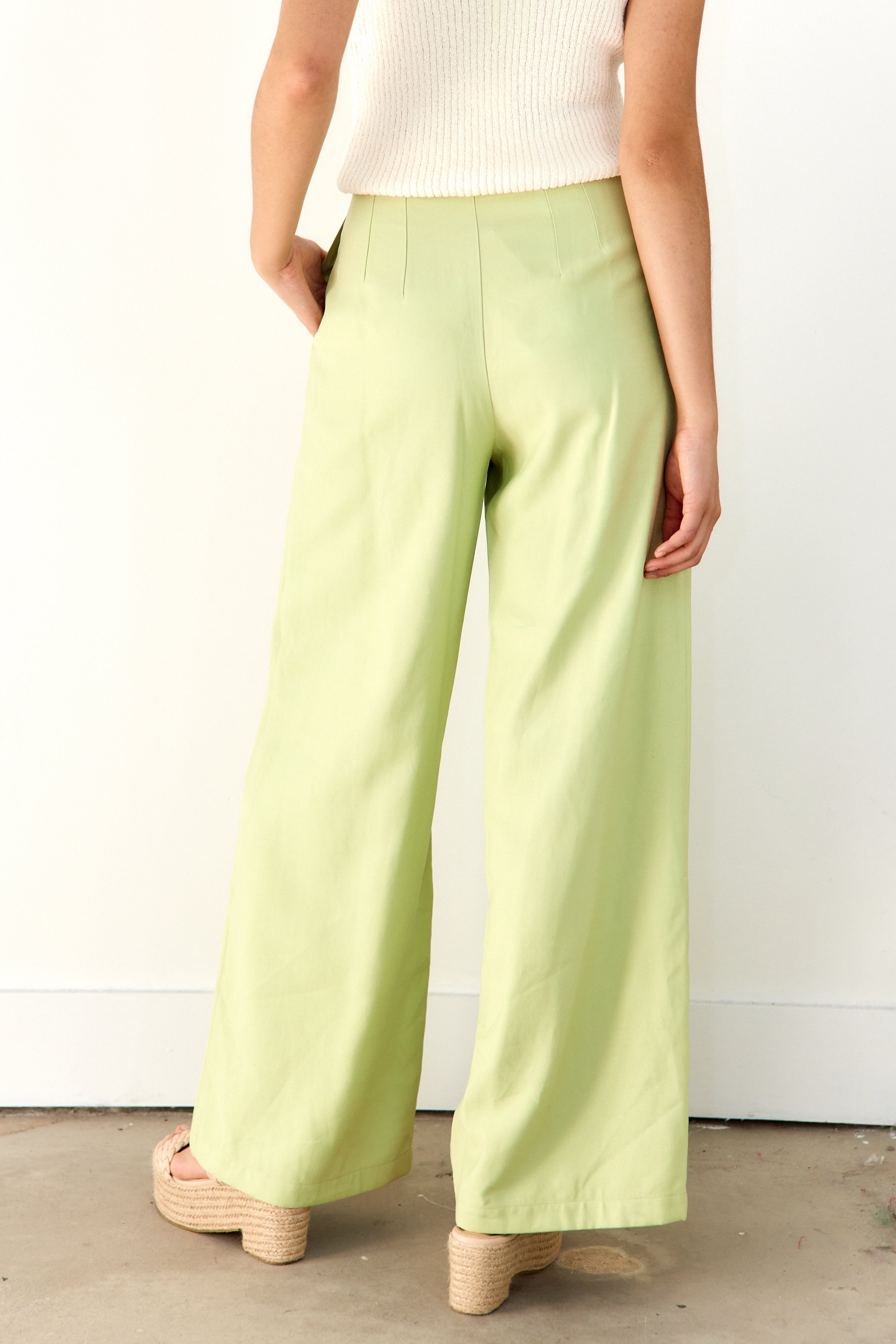 Josephine Wide Leg Full Length Pants - fab'rik