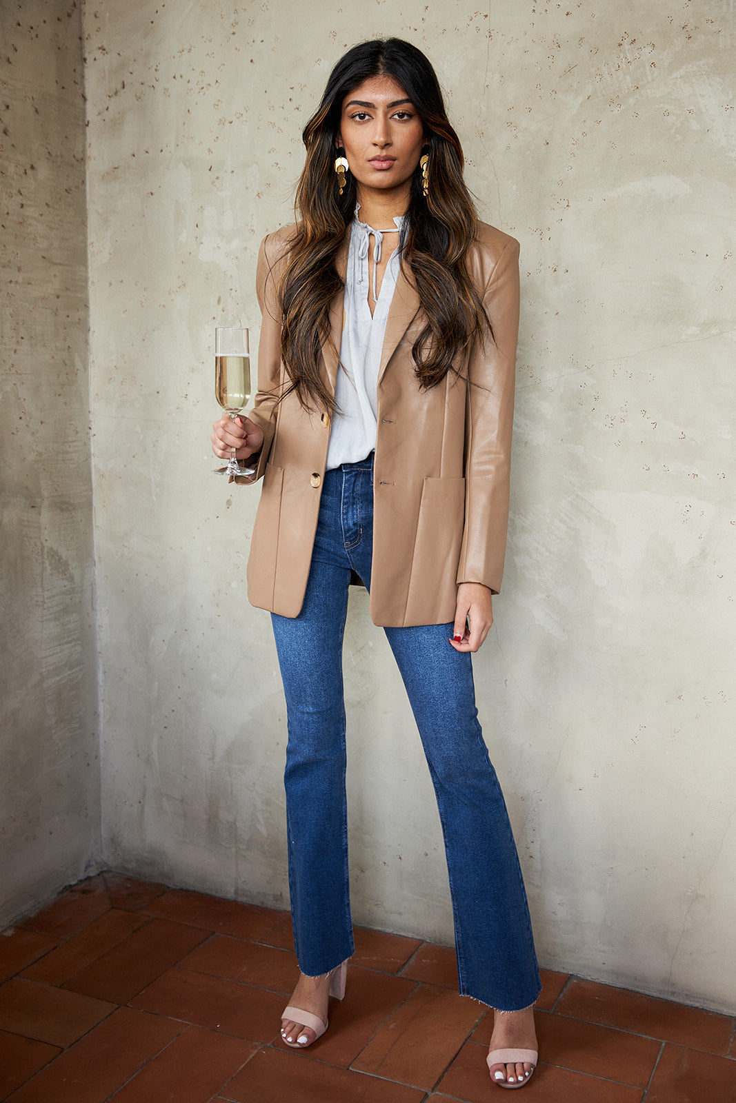 Rydley Leather Blazer - fab'rik