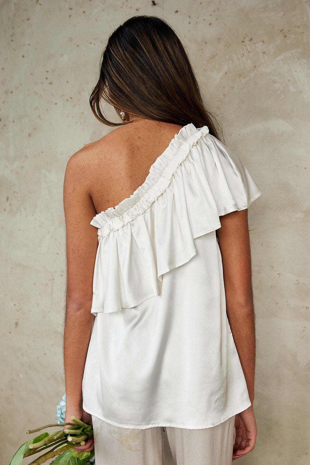 Evonne One Shoulder Blouse - fab'rik