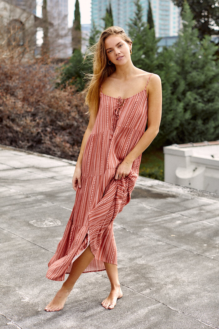 SALE - Santiago Tiered Maxi Dress - fab'rik