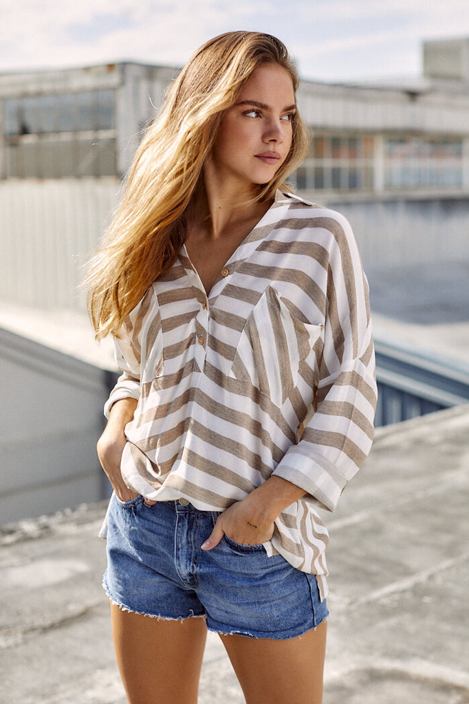 Luca Stripe Tunic - fab'rik