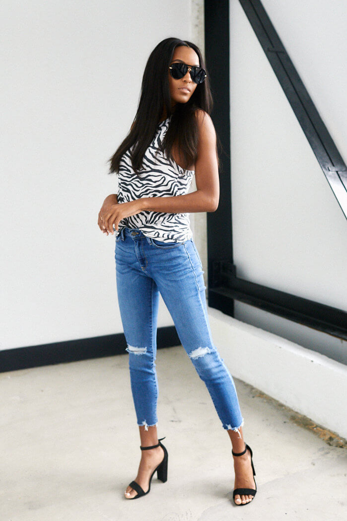 Luca Distressed Skinny Jean - fab'rik
