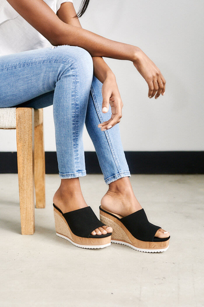 SALE - Josie Raffica Wedge - fab'rik