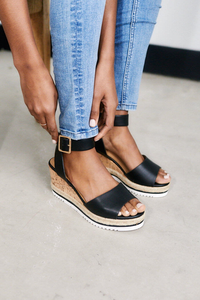 SALE - Oryn Cork Espadrille - fab'rik