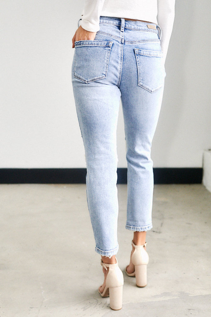 Blank NYC On The Edge Straight Leg Jeans - fab'rik