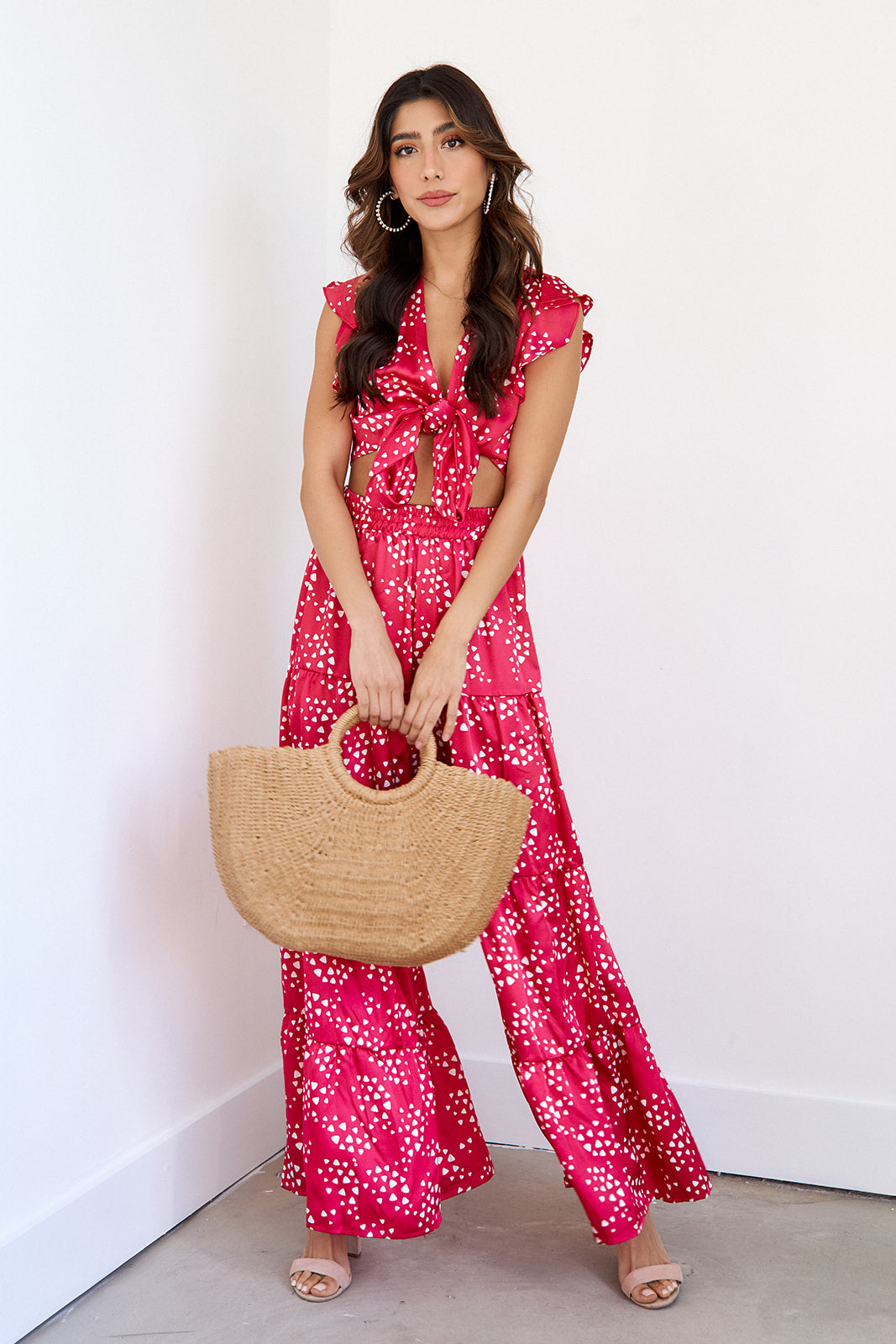 Raley Printed Cropped Top - fab'rik