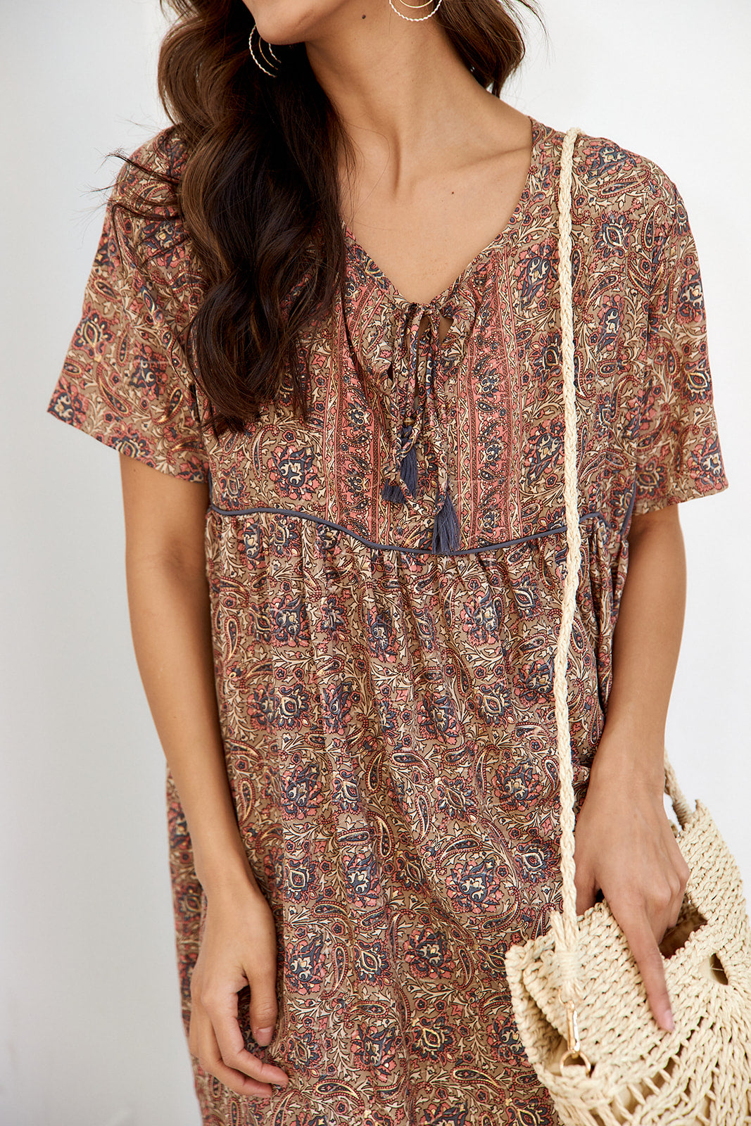 Melina Short Sleeve Dress - fab'rik