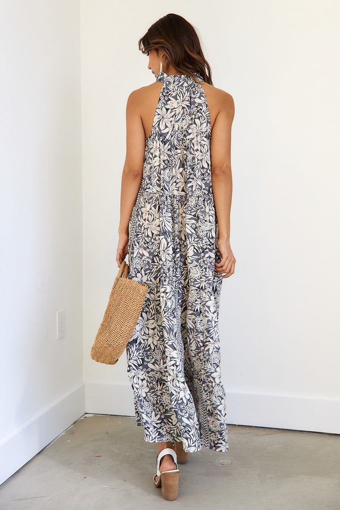 Madima Sleeveless Maxi Dress - fab'rik
