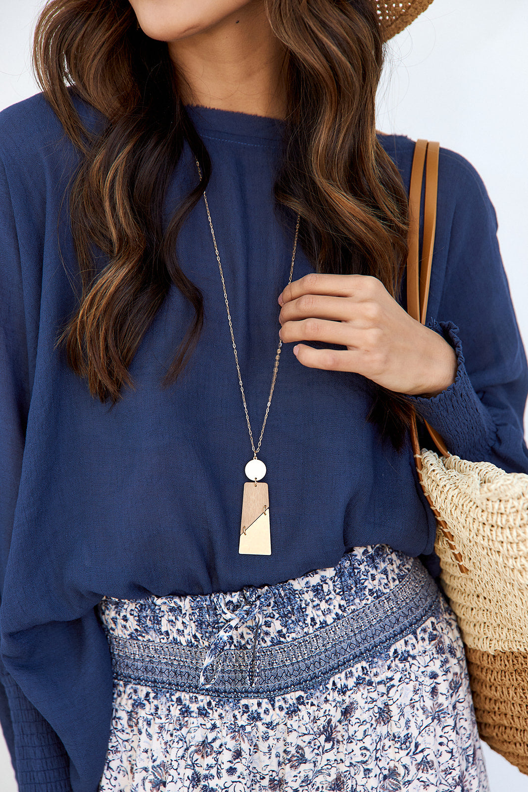 Brennex Wood Pendant Necklace - fab'rik