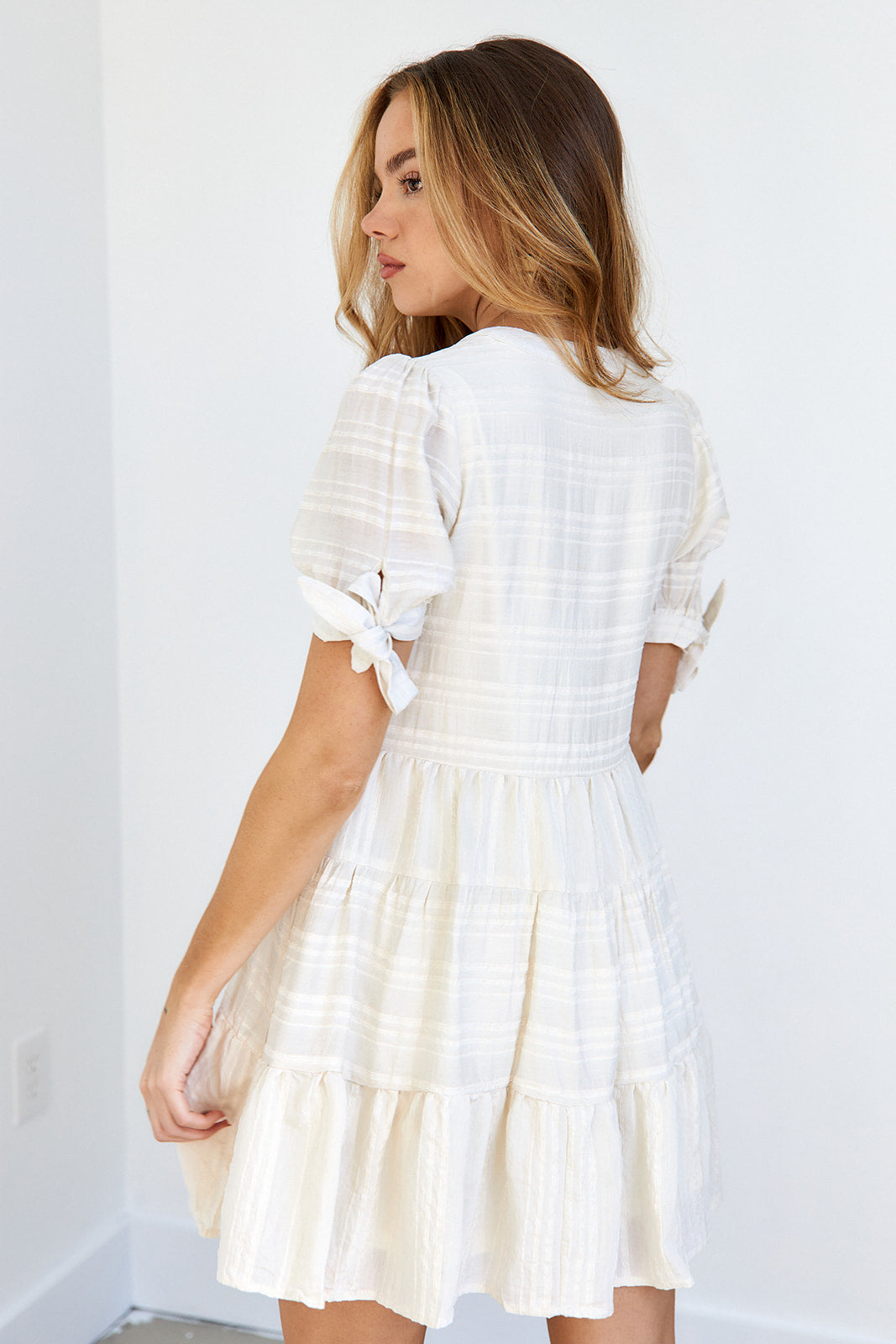 Noah Striped Mini Dress - fab'rik