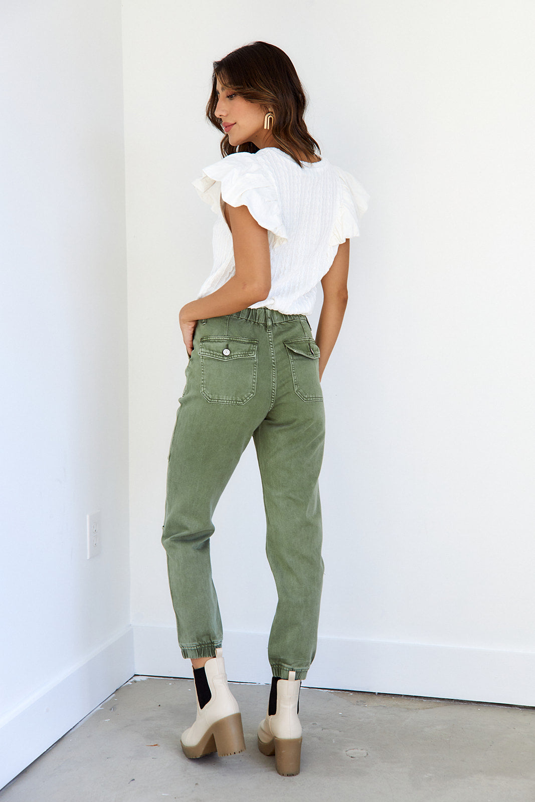 Jade Slim Fit Denim Jogger - fab'rik
