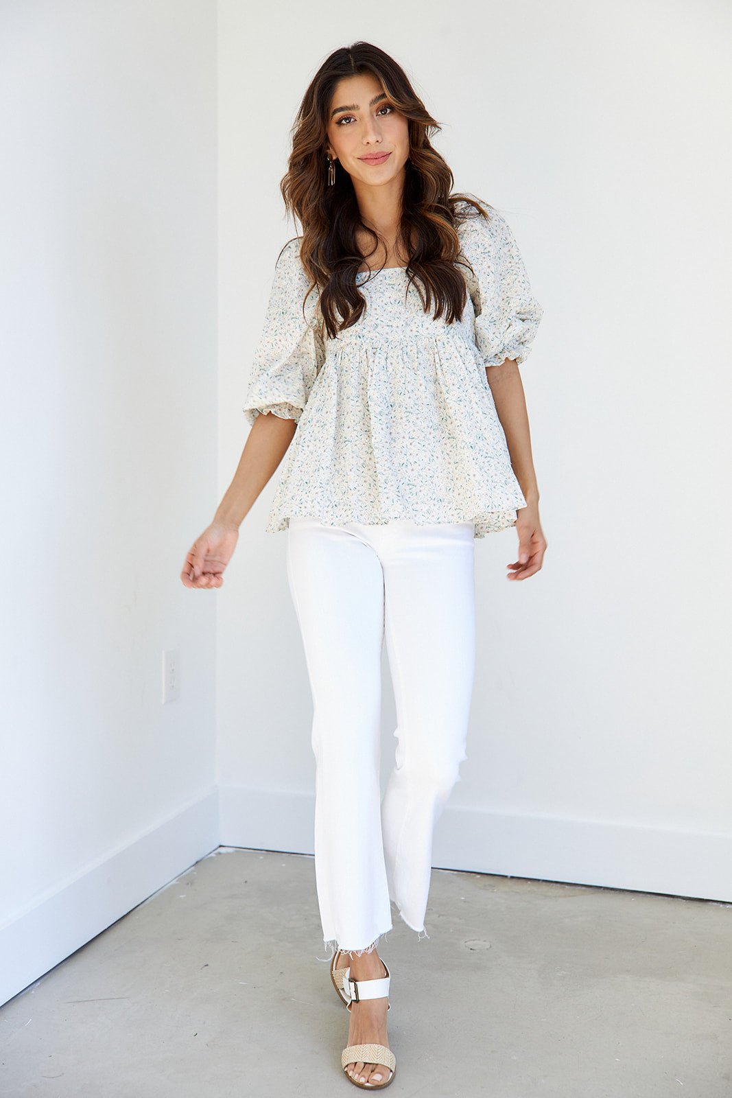 Cadence Puff Sleeve Blouse - fab'rik