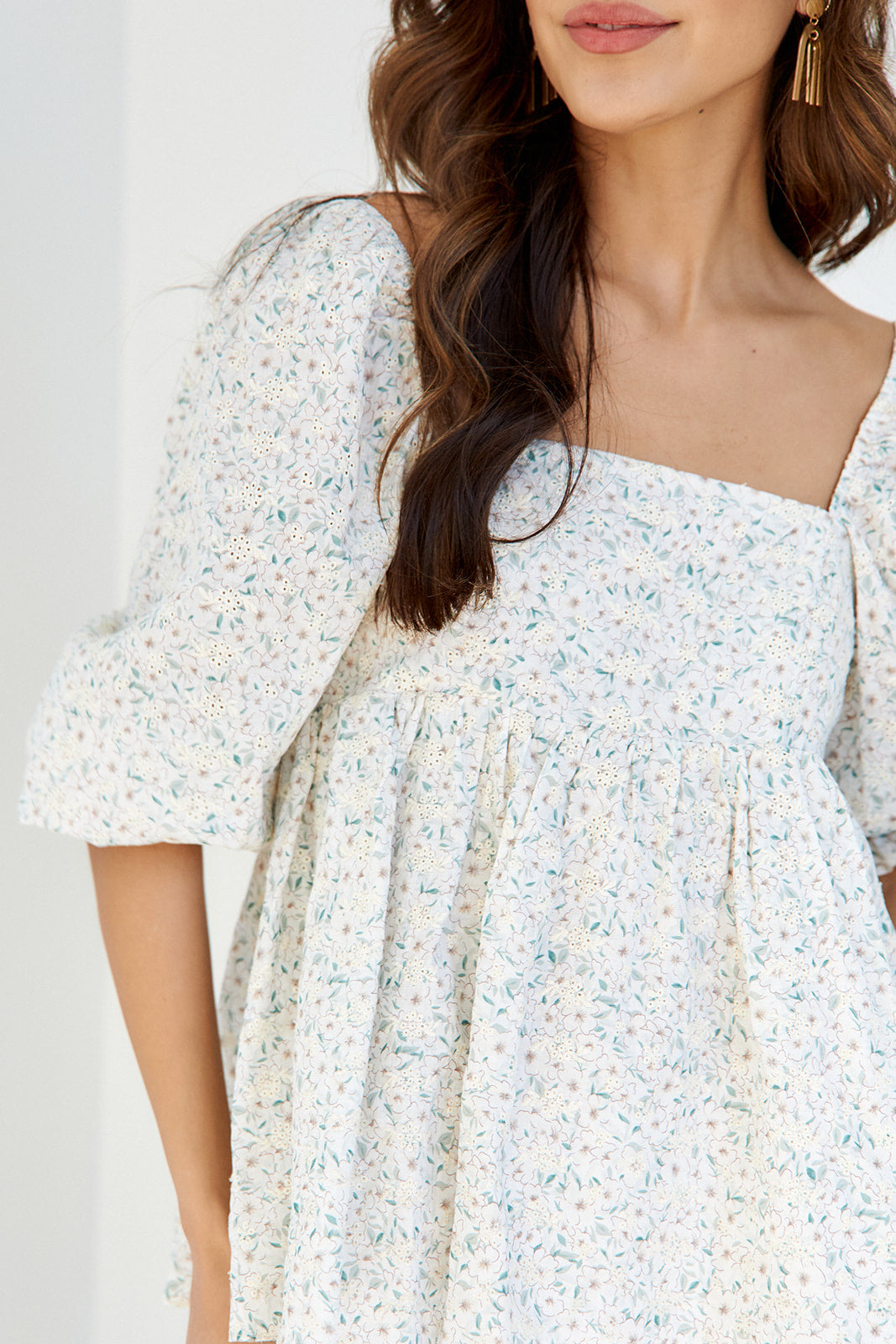 Cadence Puff Sleeve Blouse - fab'rik