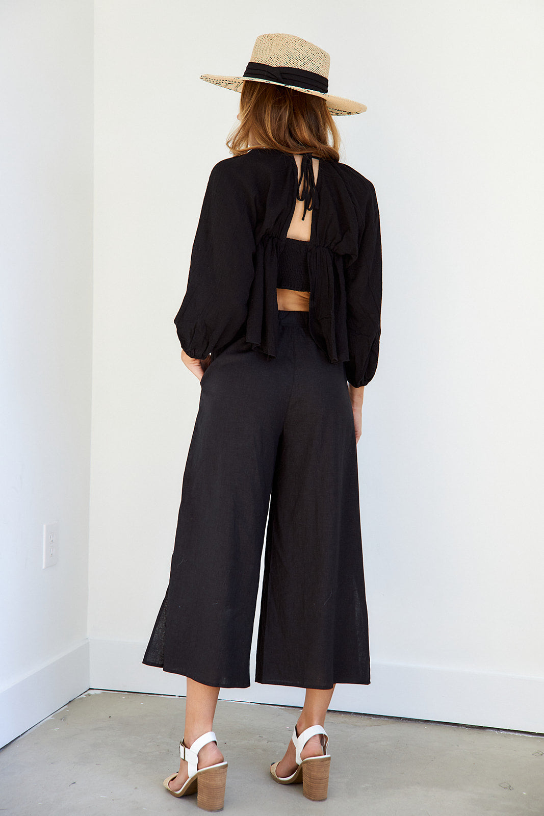 Allie Side Slit Pant - fab'rik