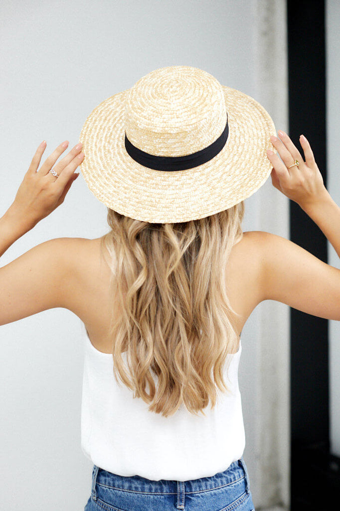 Hayden Straw Fedora - fab'rik
