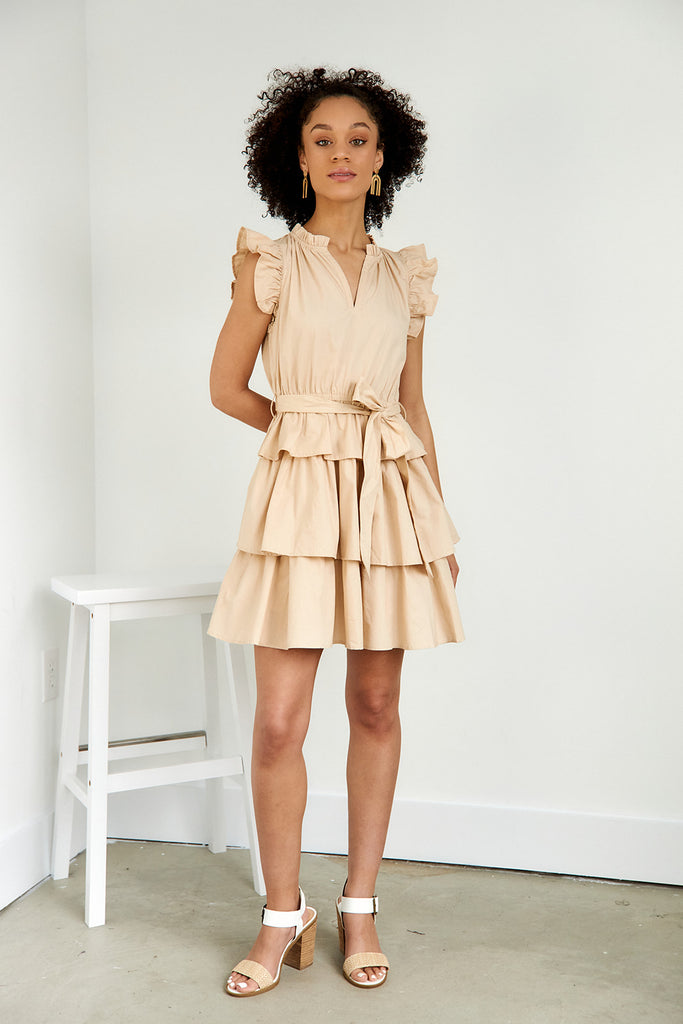 Saba Ruffle Mini Dress - fab'rik