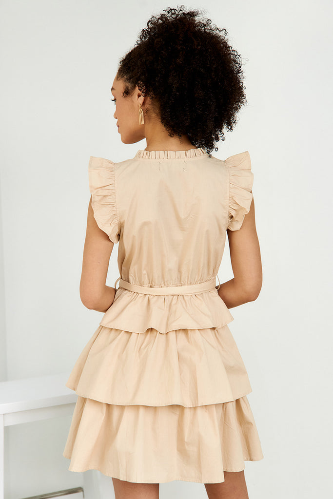 Saba Ruffle Mini Dress - fab'rik