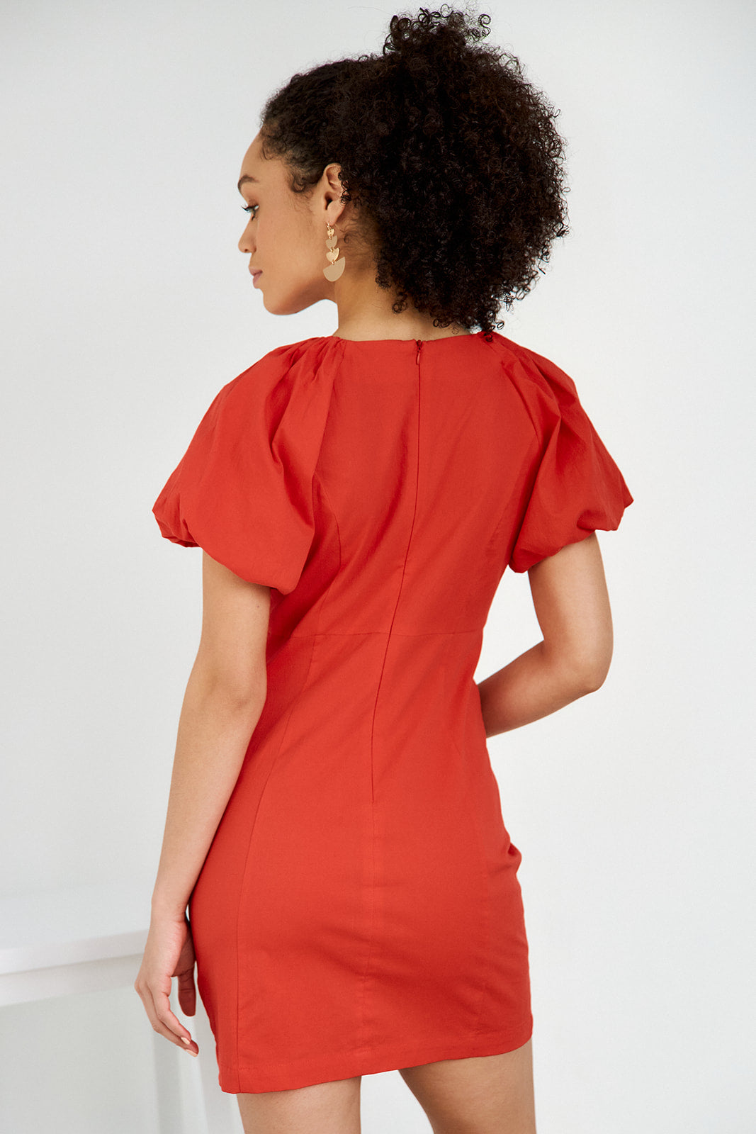 Rudi Cap Sleeve Mini Dress - fab'rik