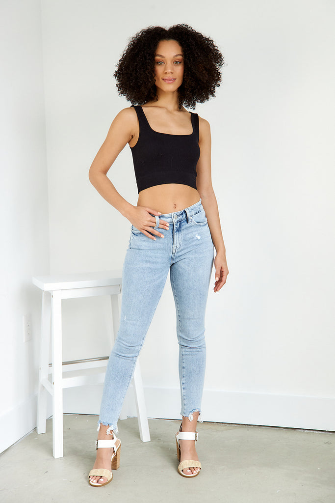 Pistola Audrey Mid Rise Skinny Jeans - fab'rik
