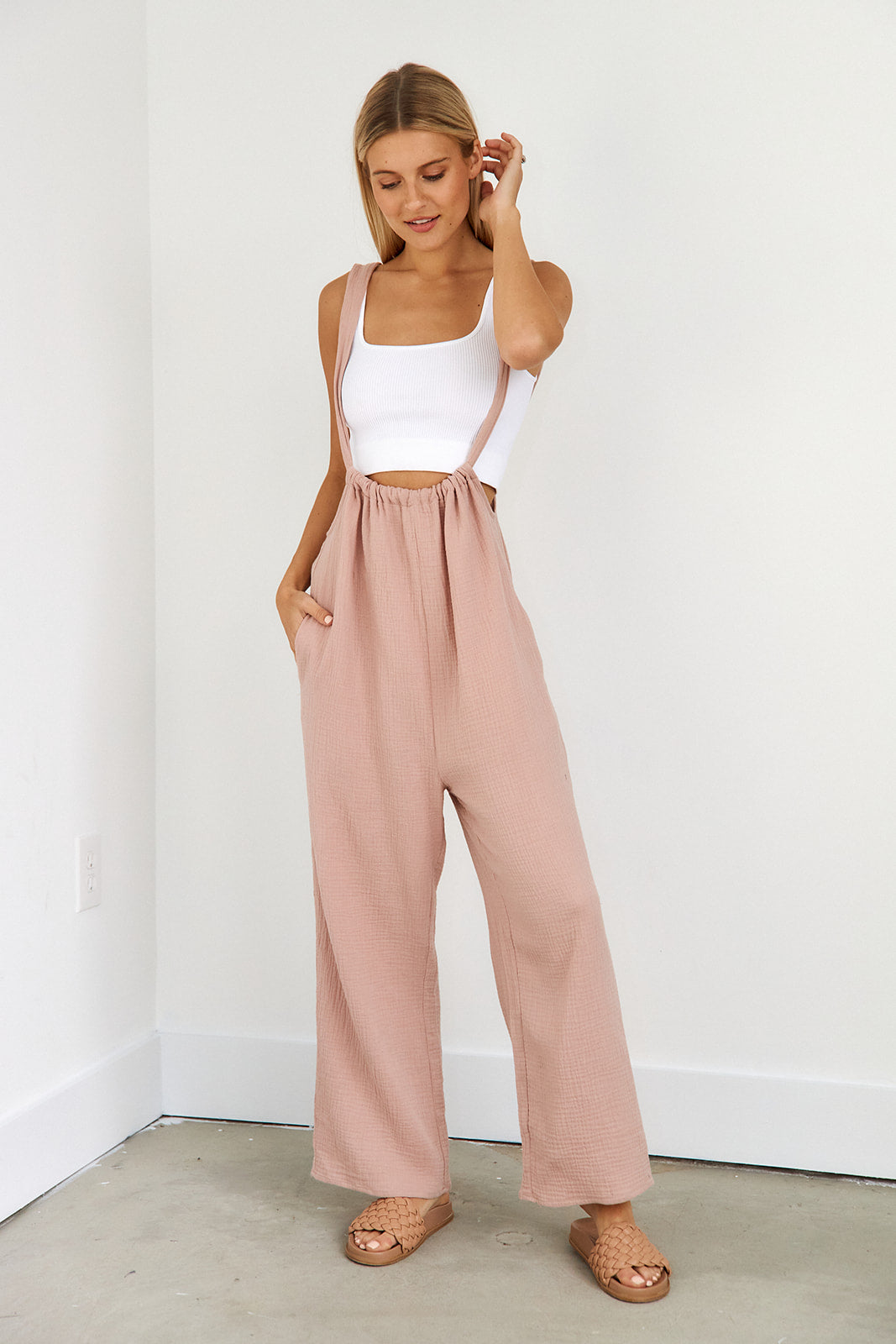 Ziggy Gauze Jumpsuit - fab'rik