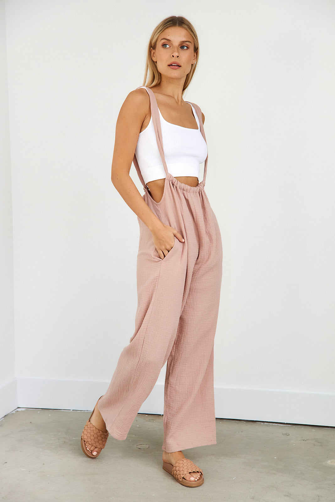 Ziggy Gauze Jumpsuit - fab'rik
