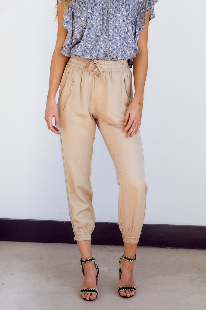 SALE - Rawlins Zip Detail Jogger - fab'rik