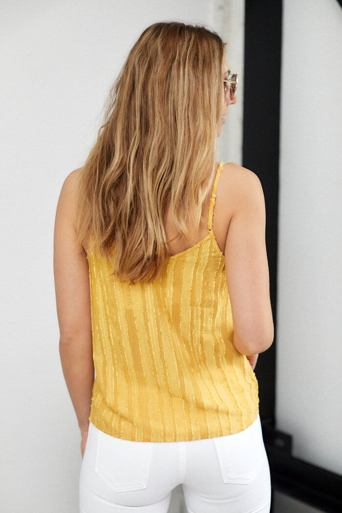 SALE - Ashby Twist Front Tank - fab'rik