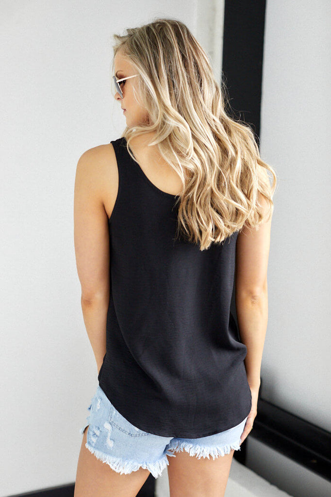 SALE - Nora Pocket Tank - fab'rik