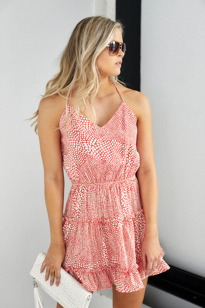 Camden Sleeveless Print Dress - fab'rik