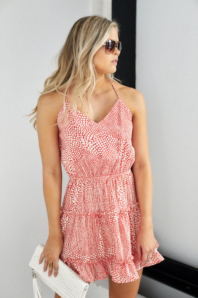 Camden Sleeveless Print Dress - fab'rik