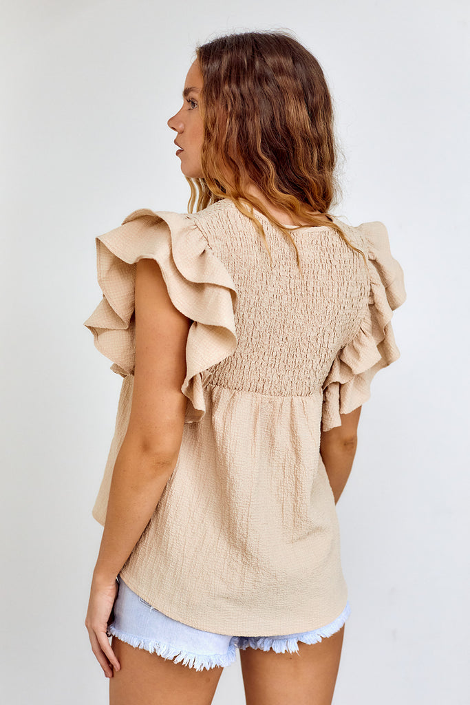 Finnlie Ruffled Blouse - fab'rik