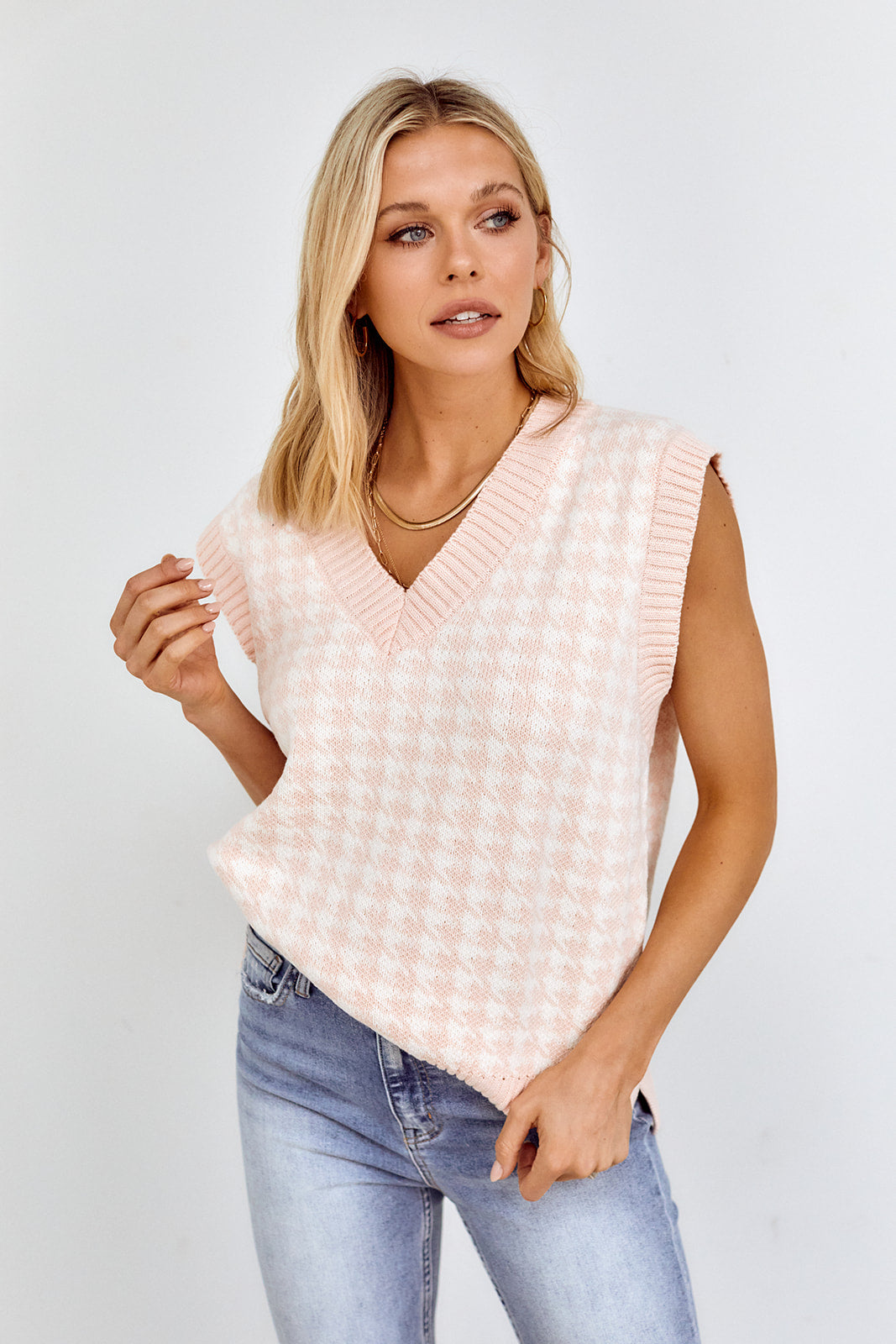 Briley Sleeveless Sweater Vest - fab'rik