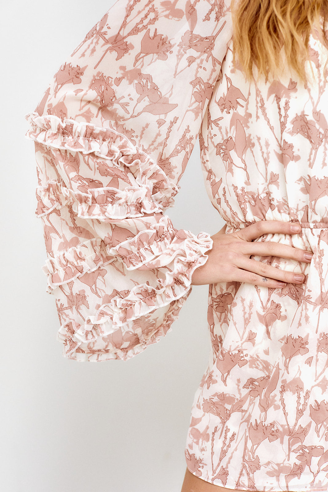 Meadow Printed Romper - fab'rik