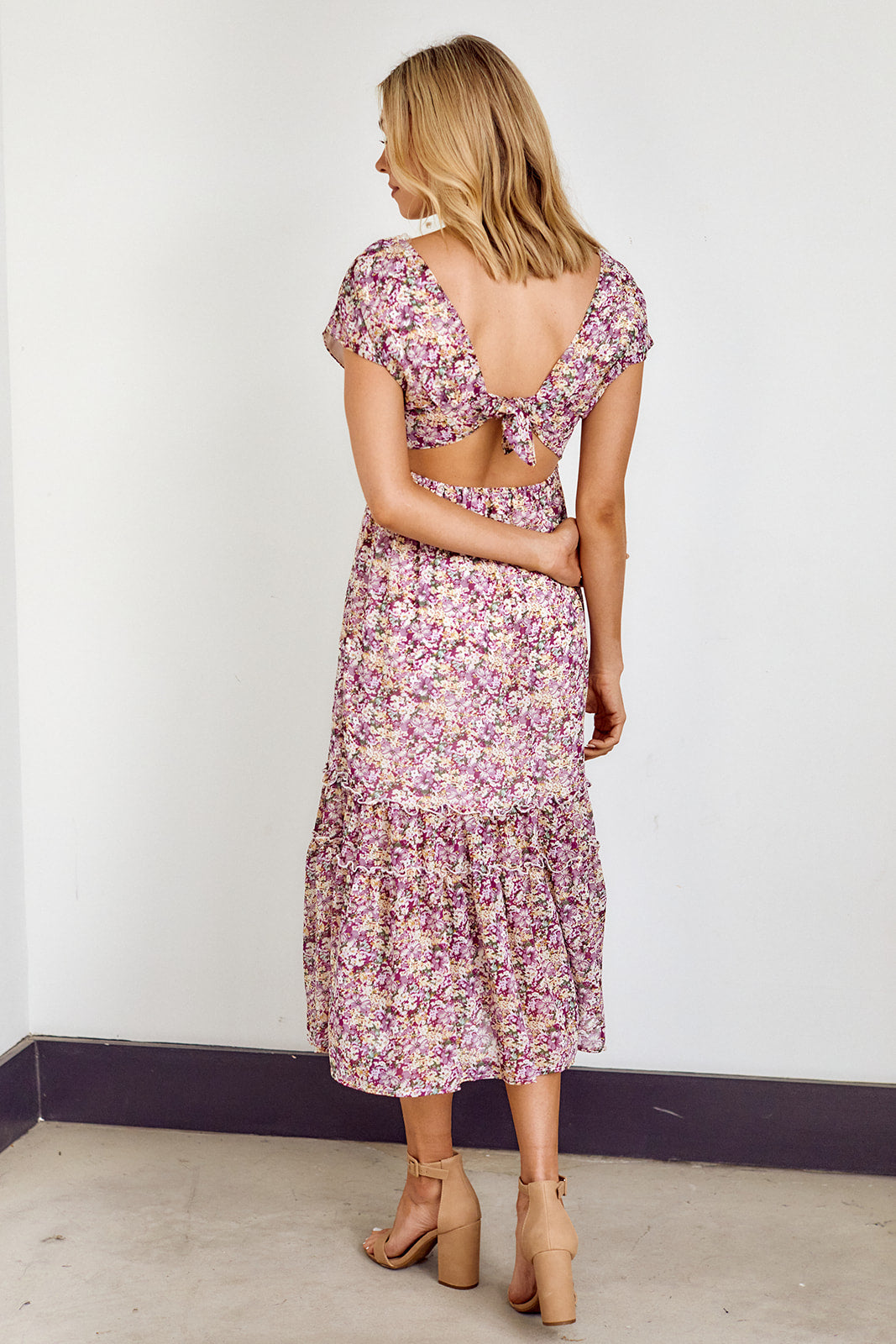 Dovie Floral Maxi Dress - fab'rik